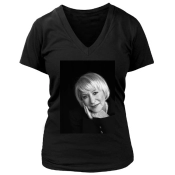 Helen Mirren Women's Deep V-Neck TShirt