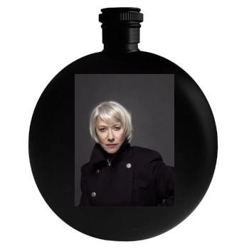 Helen Mirren Round Flask