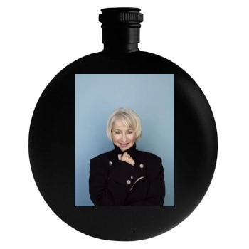 Helen Mirren Round Flask