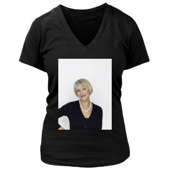 Helen Mirren Women's Deep V-Neck TShirt