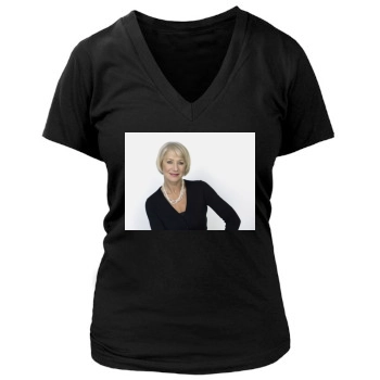 Helen Mirren Women's Deep V-Neck TShirt