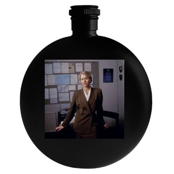 Helen Mirren Round Flask