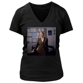 Helen Mirren Women's Deep V-Neck TShirt