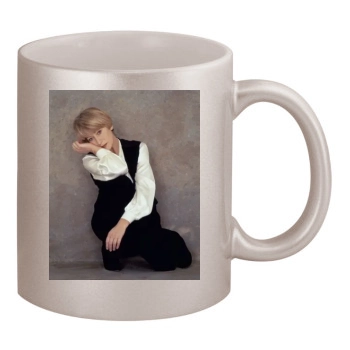 Helen Mirren 11oz Metallic Silver Mug