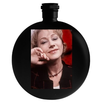 Helen Mirren Round Flask