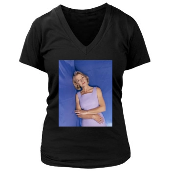 Helen Mirren Women's Deep V-Neck TShirt