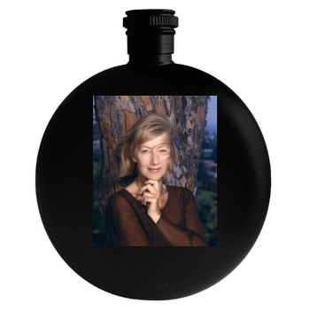 Helen Mirren Round Flask