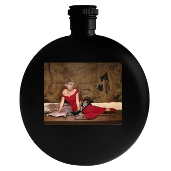 Helen Mirren Round Flask