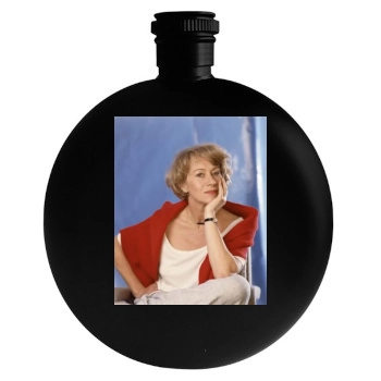 Helen Mirren Round Flask