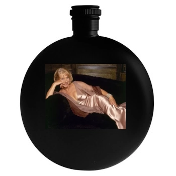 Helen Mirren Round Flask