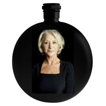 Helen Mirren Round Flask