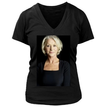 Helen Mirren Women's Deep V-Neck TShirt