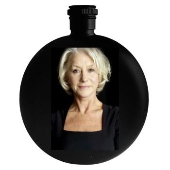 Helen Mirren Round Flask