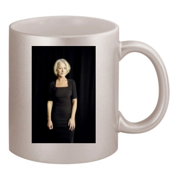 Helen Mirren 11oz Metallic Silver Mug