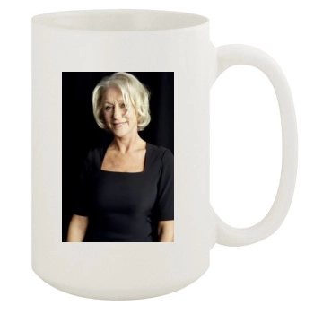 Helen Mirren 15oz White Mug