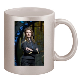 Jewel Staite 11oz Metallic Silver Mug