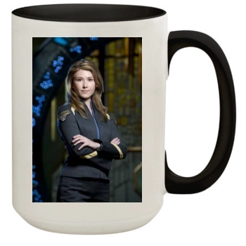 Jewel Staite 15oz Colored Inner & Handle Mug