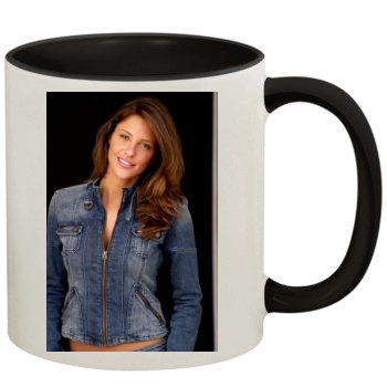 Jill Wagner 11oz Colored Inner & Handle Mug