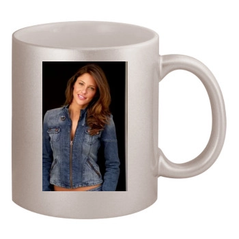 Jill Wagner 11oz Metallic Silver Mug