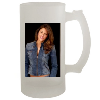Jill Wagner 16oz Frosted Beer Stein