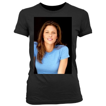 Jill Wagner Women's Junior Cut Crewneck T-Shirt