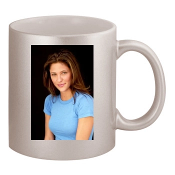 Jill Wagner 11oz Metallic Silver Mug