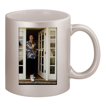 Jim Carrey 11oz Metallic Silver Mug