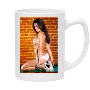 Jo Garcia 14oz White Statesman Mug