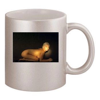 Jo Guest 11oz Metallic Silver Mug