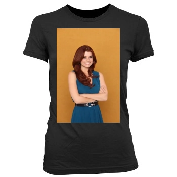 JoAnna Garcia Women's Junior Cut Crewneck T-Shirt