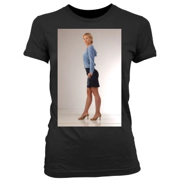 Josie Davis Women's Junior Cut Crewneck T-Shirt