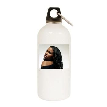 Joy Bryant White Water Bottle With Carabiner