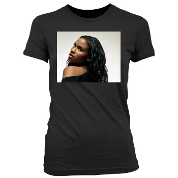 Joy Bryant Women's Junior Cut Crewneck T-Shirt