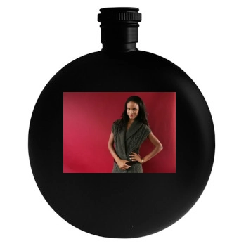 Joy Bryant Round Flask