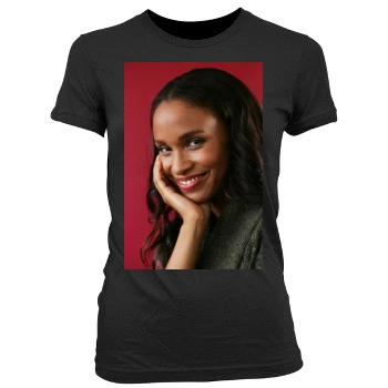 Joy Bryant Women's Junior Cut Crewneck T-Shirt