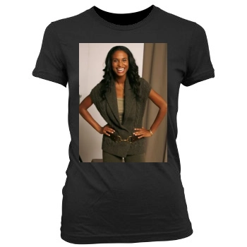 Joy Bryant Women's Junior Cut Crewneck T-Shirt