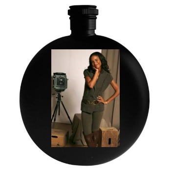 Joy Bryant Round Flask