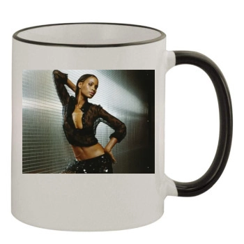 Joy Bryant 11oz Colored Rim & Handle Mug