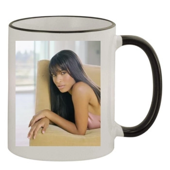 Joy Bryant 11oz Colored Rim & Handle Mug