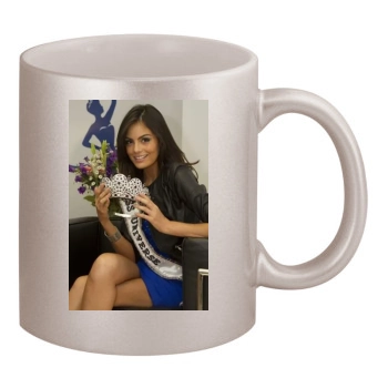 Ximena Navarrete 11oz Metallic Silver Mug