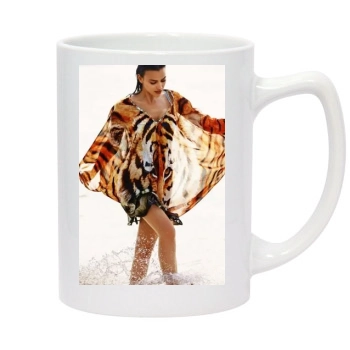 Irina Shayk 14oz White Statesman Mug