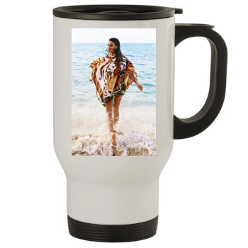 Irina Shayk Stainless Steel Travel Mug