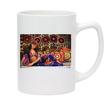 Irina Shayk 14oz White Statesman Mug