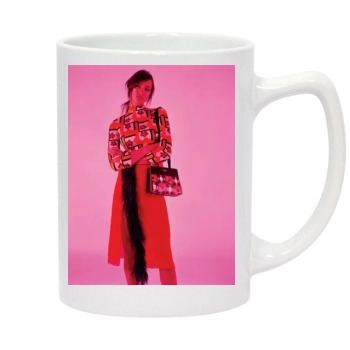 Irina Shayk 14oz White Statesman Mug