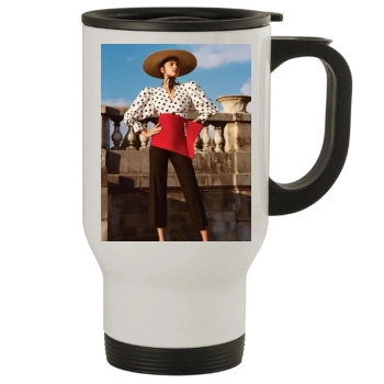 Irina Shayk Stainless Steel Travel Mug