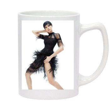 Irina Shayk 14oz White Statesman Mug