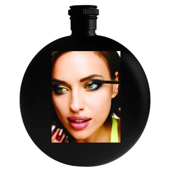 Irina Shayk Round Flask