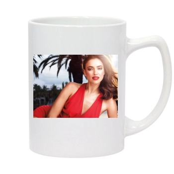 Irina Shayk 14oz White Statesman Mug