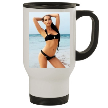 Irina Shayk Stainless Steel Travel Mug