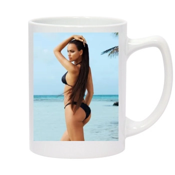 Irina Shayk 14oz White Statesman Mug